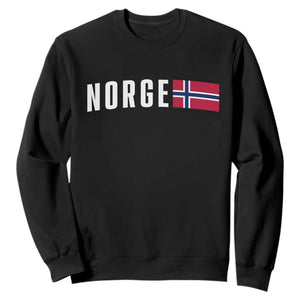 Norway Norge Norwegian Flag Graphic Sweatshirt