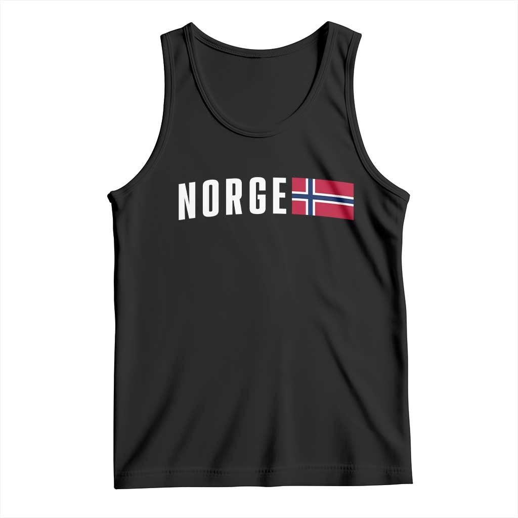 Norway Norge Norwegian Flag Graphic Tank Top
