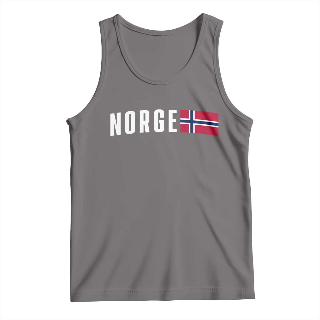 Norway Norge Norwegian Flag Graphic Tank Top