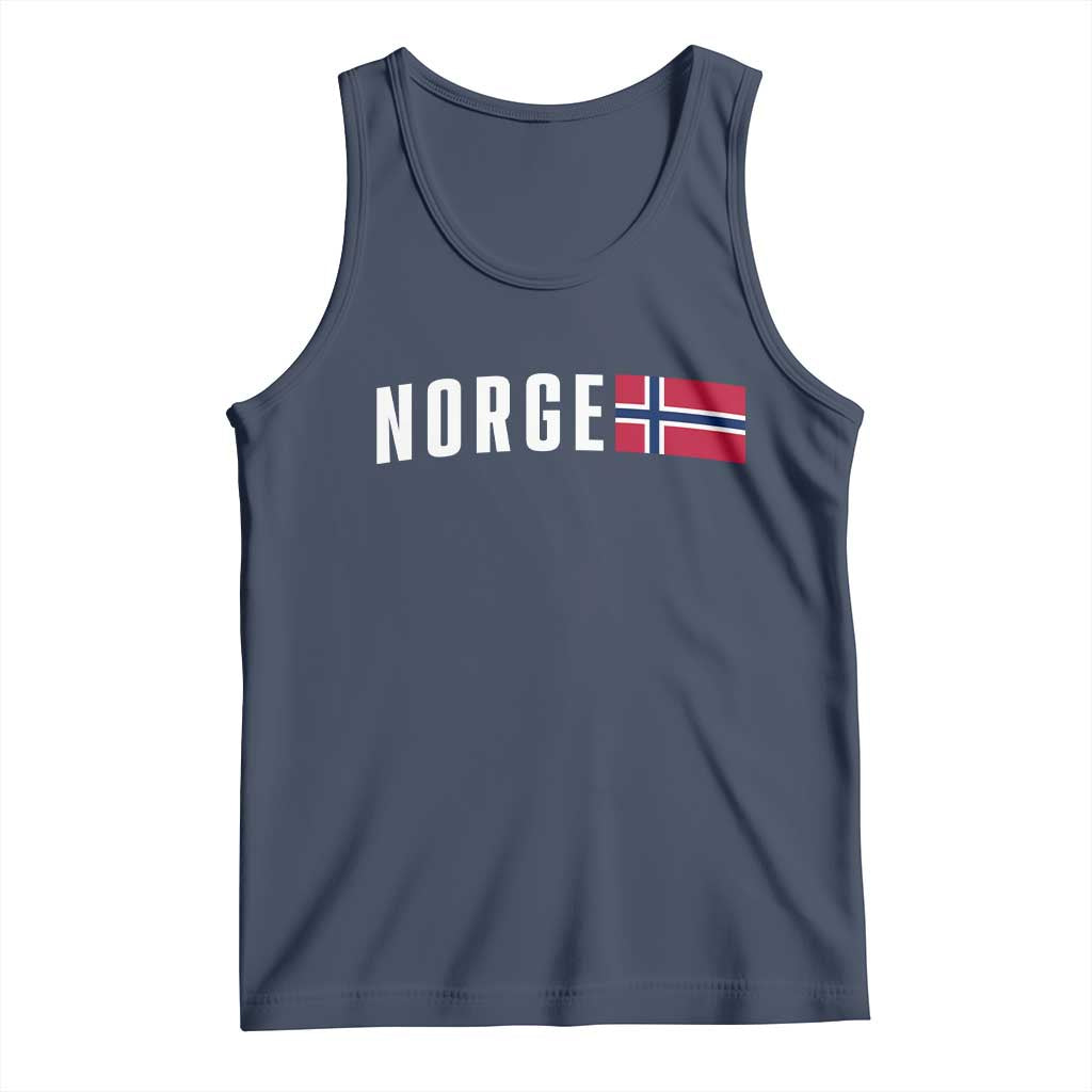 Norway Norge Norwegian Flag Graphic Tank Top