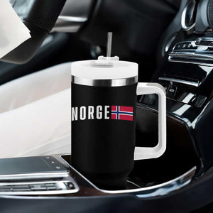 Norway Norge Norwegian Flag Graphic Tumbler With Handle