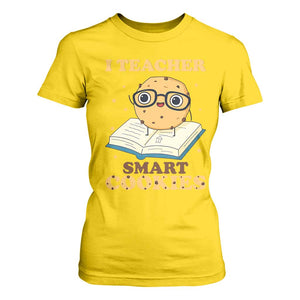 I Teach Smart Cookies T Shirt For Women Funny Teacher TS14 Daisy Print Your Wear