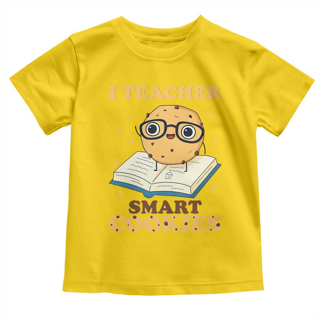 I Teach Smart Cookies Toddler T Shirt Funny Teacher TS14 Daisy Print Your Wear