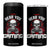 Funny Skeleton Gaming 4 in 1 Can Cooler Tumbler Can Not Hear You I Am Gaming Video Game TS14 One Size: 16 oz Black Print Your Wear