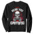 Funny Skeleton Gaming Sweatshirt Can Not Hear You I Am Gaming Video Game TS14 Black Print Your Wear