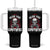 Funny Skeleton Gaming Tumbler With Handle Can Not Hear You I Am Gaming Video Game TS14 One Size: 40 oz Black Print Your Wear