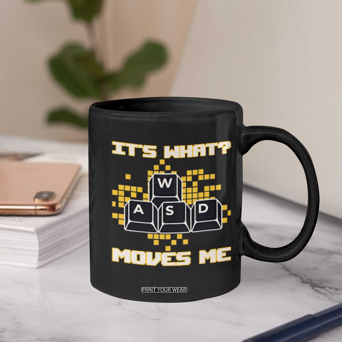 Funny PC Gamer Gaming Coffee Mug It Is What Moves Me TS14 Print Your Wear