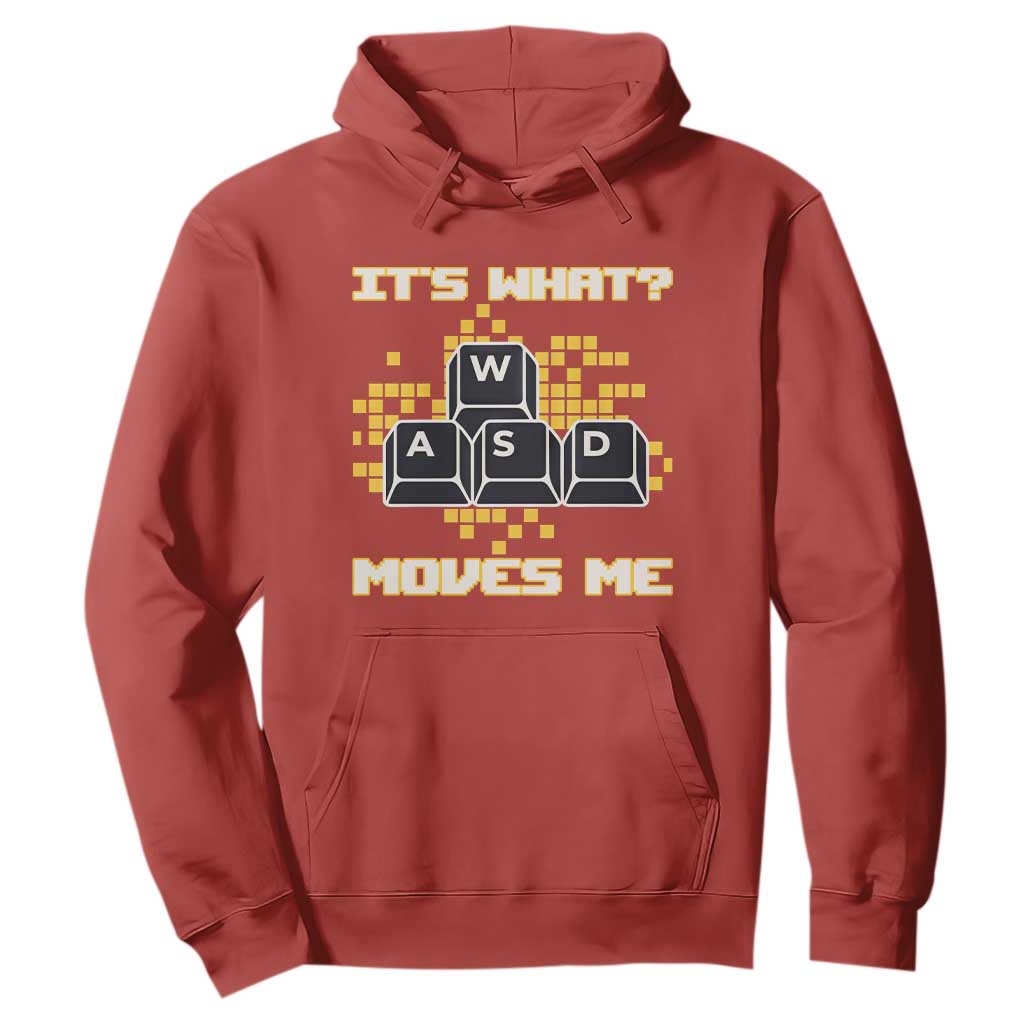 Funny PC Gamer Gaming Hoodie It Is What Moves Me TS14 Red Print Your Wear