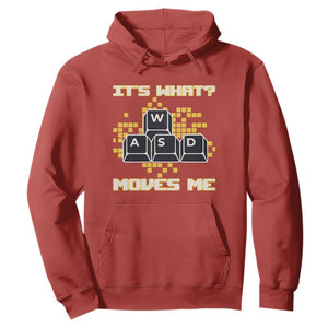 Funny PC Gamer Gaming Hoodie It Is What Moves Me TS14 Red Print Your Wear