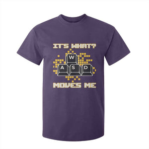 Funny PC Gamer Gaming T Shirt For Kid It Is What Moves Me TS14 Purple Print Your Wear