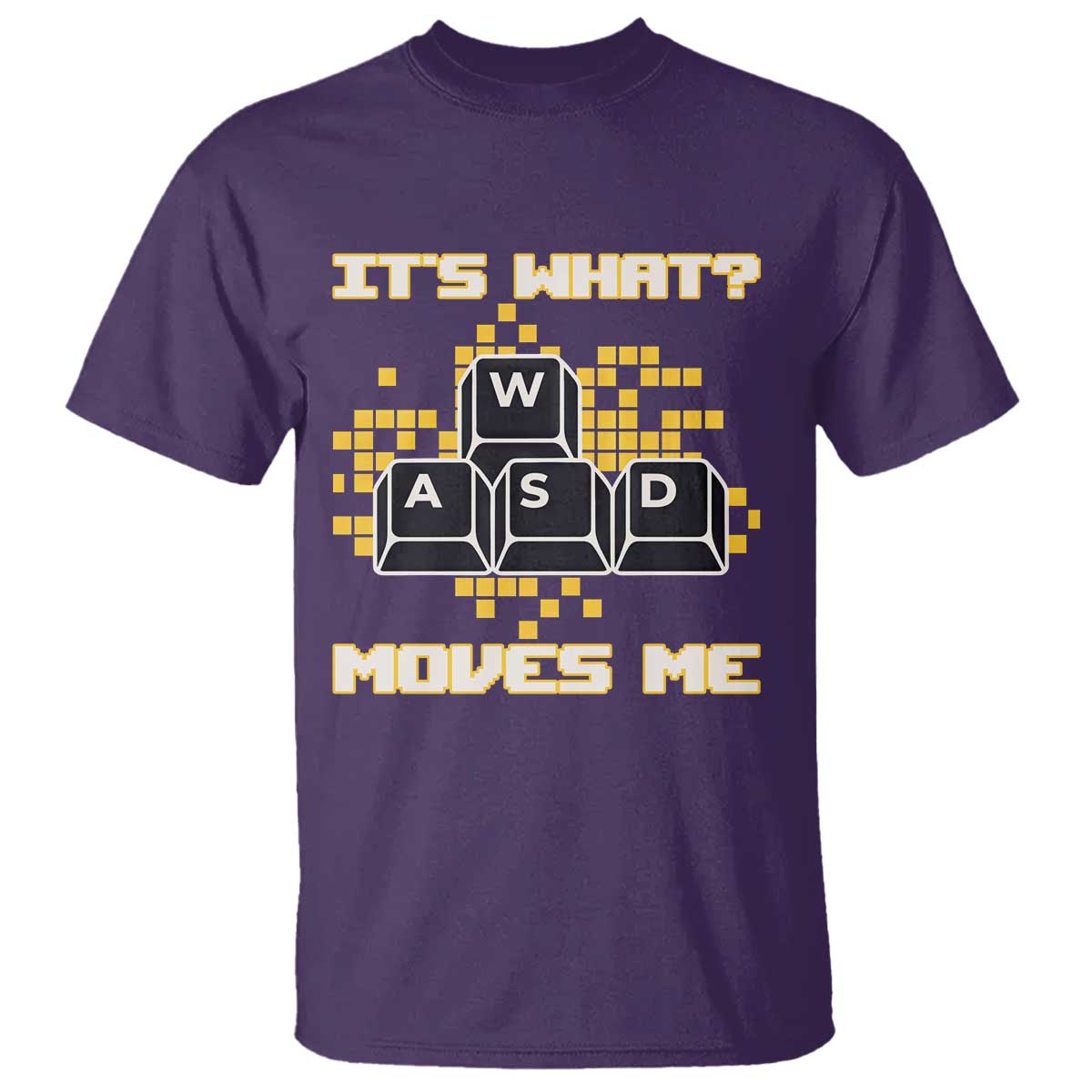 Funny PC Gamer Gaming T Shirt It Is What Moves Me TS14 Purple Print Your Wear