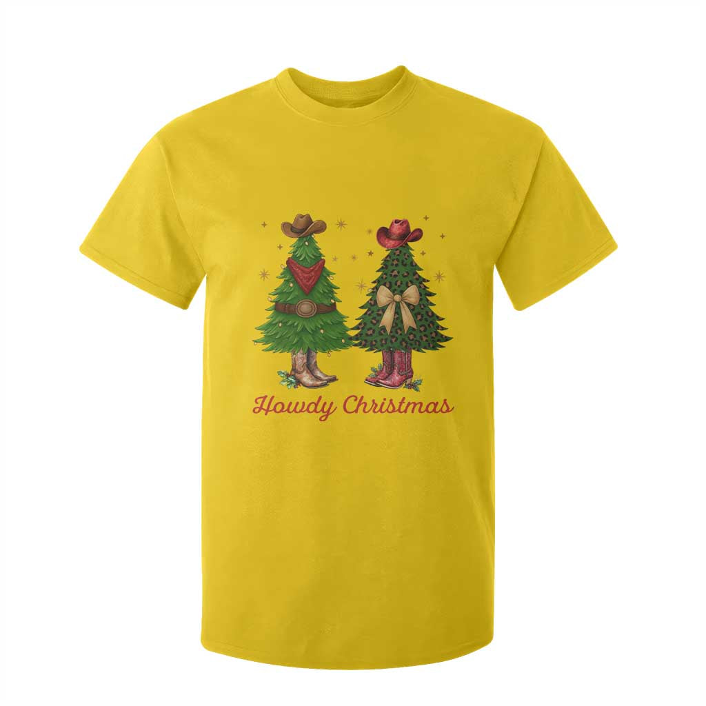 Howdy Christmas T Shirt For Kid Cowboy Western Country Xmas TS14 Daisy Print Your Wear