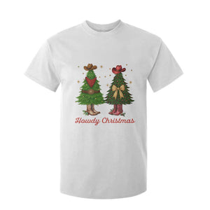 Howdy Christmas T Shirt For Kid Cowboy Western Country Xmas TS14 White Print Your Wear