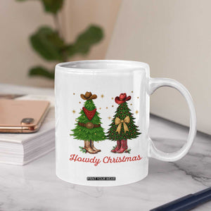 Howdy Christmas Coffee Mug Cowboy Western Country Xmas TS14 Print Your Wear