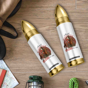 Cowboy Santa Christmas Bullet Tumbler Annual North Pole Rodeo Dec 25th TS14 Print Your Wear