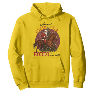 Cowboy Santa Christmas Hoodie Annual North Pole Rodeo Dec 25th TS14 Daisy Print Your Wear