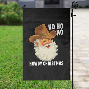Cowboy Santa Christmas Garden Flag Ho Ho Ho Howdy Christmas TS14 Print Your Wear