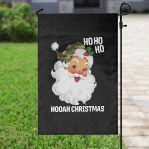 Camo Santa Christmas Garden Flag Ho Ho Ho Hooah Christmas TS14 Print Your Wear