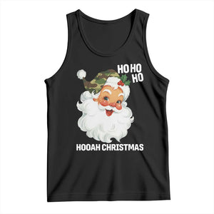 Camo Santa Christmas Tank Top Ho Ho Ho Hooah Christmas TS14 Black Print Your Wear