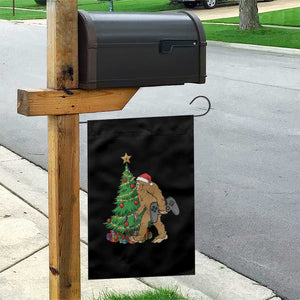 Bigfoot Gamer Christmas Garden Flag Funny Sasquatch Gaming Xmas TS14 Print Your Wear