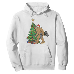 Bigfoot Gamer Christmas Hoodie Funny Sasquatch Gaming Xmas TS14 White Print Your Wear