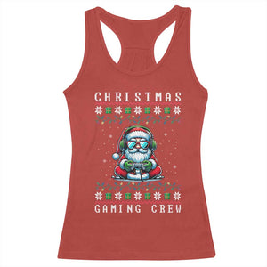 Santa Claus Gamer Racerback Tank Top Christmas Gmaing Crew TS14 Red Print Your Wear