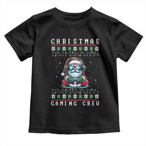 Santa Claus Gamer Toddler T Shirt Christmas Gmaing Crew TS14 Black Print Your Wear