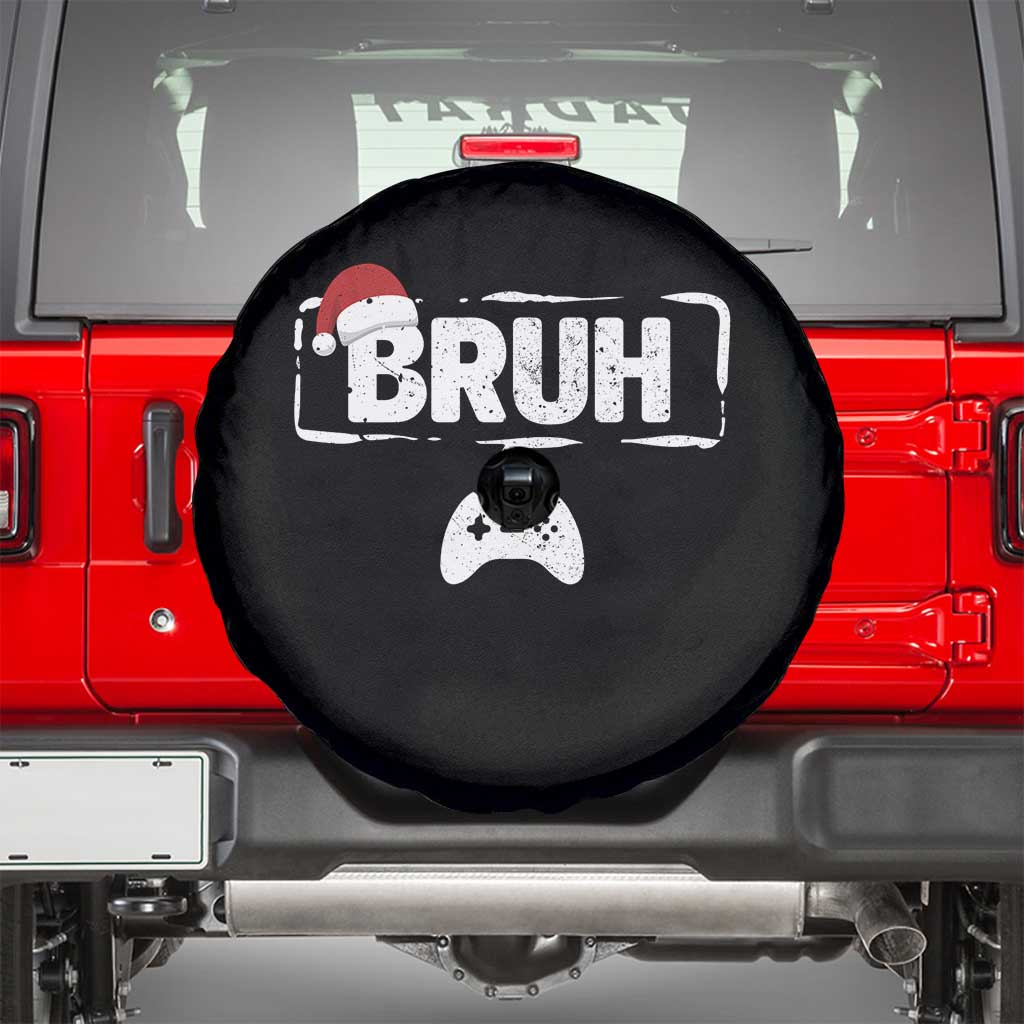 Funny Gaming Christmas Spare Tire Cover Gamer Bruh Video Game TS14 Black Print Your Wear
