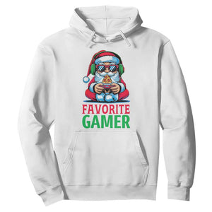 Funny Santa Gamer Christmas Hoodie TS14 White Print Your Wear