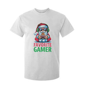 Funny Santa Gamer Christmas T Shirt For Kid TS14 White Print Your Wear