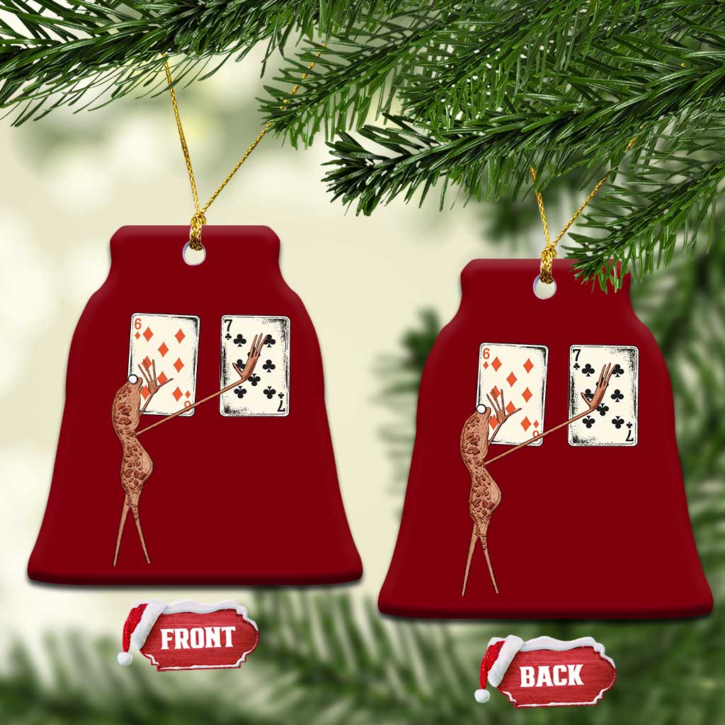 67 Marcus The Worm Poker Game Ceramic Ornament Funny Six Seven Meme Playing Cards TS14 Print Your Wear