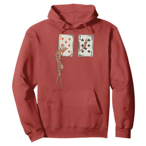67 Marcus The Worm Poker Game Hoodie Funny Six Seven Meme Playing Cards TS14 Red Print Your Wear