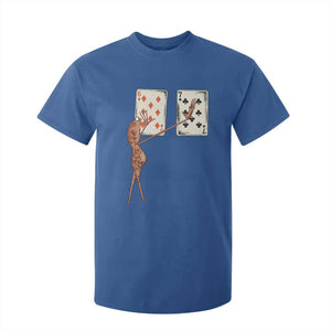 67 Marcus The Worm Poker Game T Shirt For Kid Funny Six Seven Meme Playing Cards TS14 Royal Blue Print Your Wear