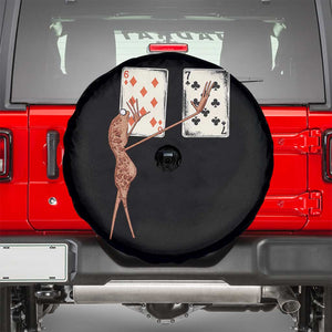 67 Marcus The Worm Poker Game Spare Tire Cover Funny Six Seven Meme Playing Cards TS14 Black Print Your Wear