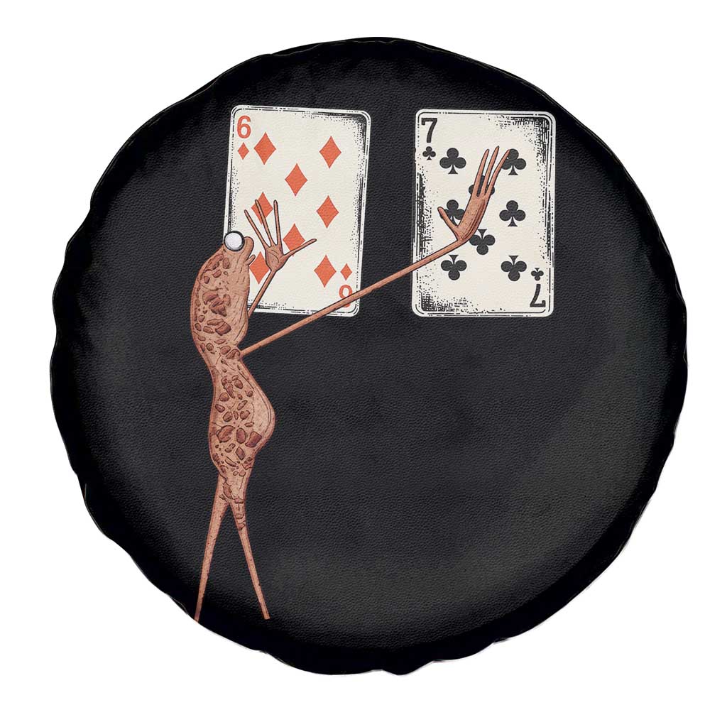 67 Marcus The Worm Poker Game Spare Tire Cover Funny Six Seven Meme Playing Cards TS14 Print Your Wear