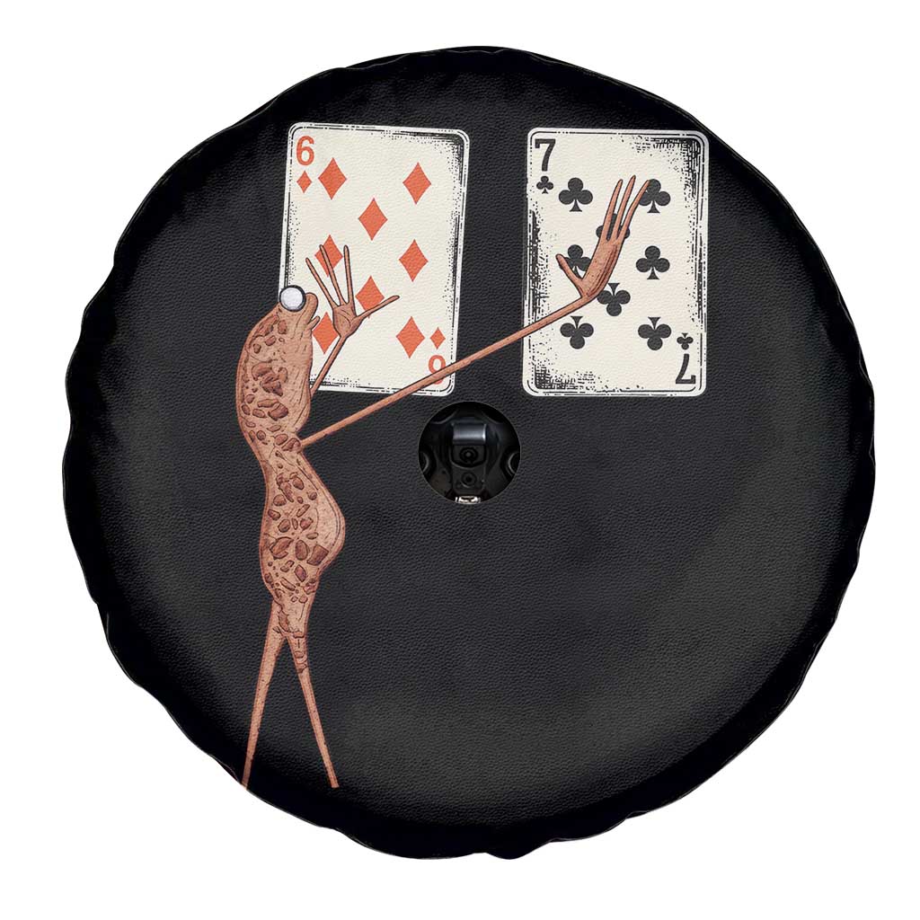 67 Marcus The Worm Poker Game Spare Tire Cover Funny Six Seven Meme Playing Cards TS14 Print Your Wear
