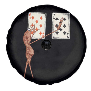 67 Marcus The Worm Poker Game Spare Tire Cover Funny Six Seven Meme Playing Cards TS14 Print Your Wear