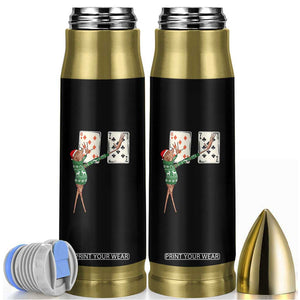 67 Marcus The Worm Poker Game Christmas Bullet Tumbler Funny Six Seven Meme Playing Cards Holiday Vibe TS14 Black Print Your Wear