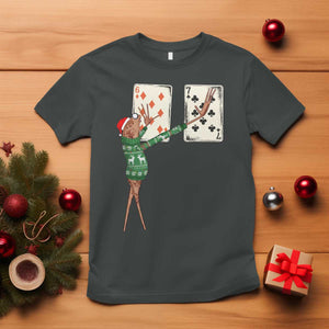 67 Marcus The Worm Poker Game Christmas T Shirt Funny Six Seven Meme Playing Cards Holiday Vibe TS14 Dark Heather Print Your Wear