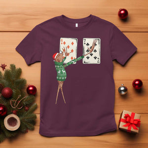 67 Marcus The Worm Poker Game Christmas T Shirt Funny Six Seven Meme Playing Cards Holiday Vibe TS14 Maroon Print Your Wear