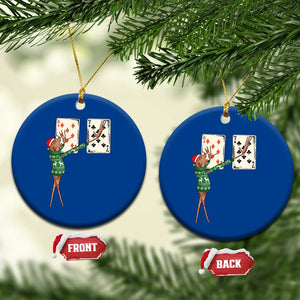 67 Marcus The Worm Poker Game Christmas Ceramic Ornament Funny Six Seven Meme Playing Cards Holiday Vibe TS14 1pc Blue Print Your Wear