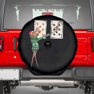 67 Marcus The Worm Poker Game Christmas Spare Tire Cover Funny Six Seven Meme Playing Cards Holiday Vibe TS14 Black Print Your Wear