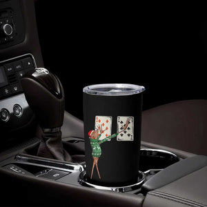 67 Marcus The Worm Poker Game Christmas Tumbler Cup Funny Six Seven Meme Playing Cards Holiday Vibe TS14 Print Your Wear