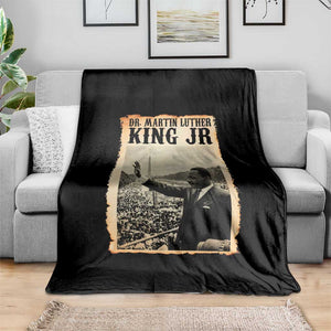 Martin Luther King Jr MLK Day Throw Blanket TS14 Print Your Wear