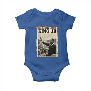 Martin Luther King Jr MLK Day Baby Onesie TS14 Royal Blue Print Your Wear