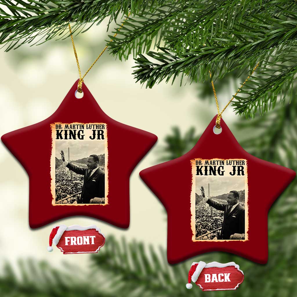 Martin Luther King Jr MLK Day Ceramic Ornament TS14 Print Your Wear