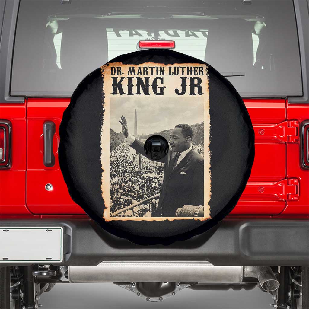 Martin Luther King Jr MLK Day Spare Tire Cover TS14 Black Print Your Wear