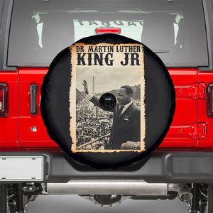 Martin Luther King Jr MLK Day Spare Tire Cover TS14 Black Print Your Wear