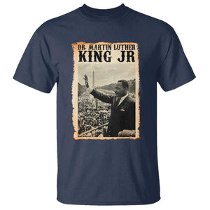 Martin Luther King Jr MLK Day T Shirt TS14 Navy Print Your Wear