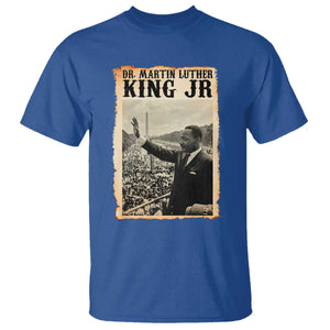 Martin Luther King Jr MLK Day T Shirt TS14 Royal Blue Print Your Wear